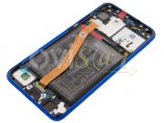 Pantalla completa Service Pack IPS LCD negra con marco azul para Huawei Nova 3i / Huawei P Smart +, INE-LX1